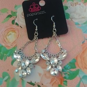 Silver earrings